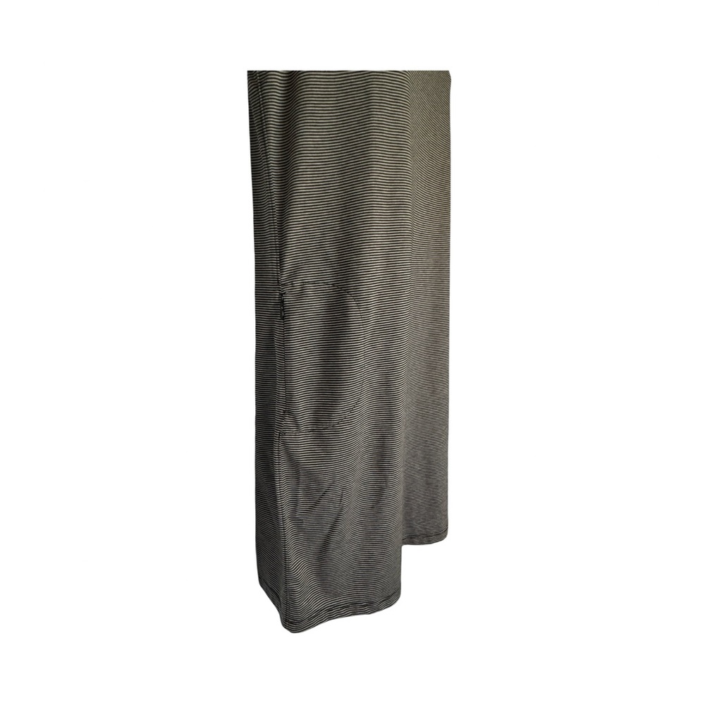 Toad & Co Swifty Breath dress mini size M black & grey narrow stripe outdoor - Picture 2 of 7